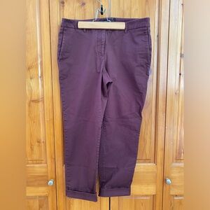 Wildfang Essential Trouser in Merlot